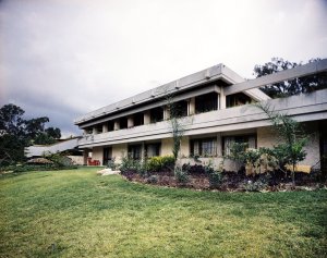 Garden front, from the north-west, 1973.